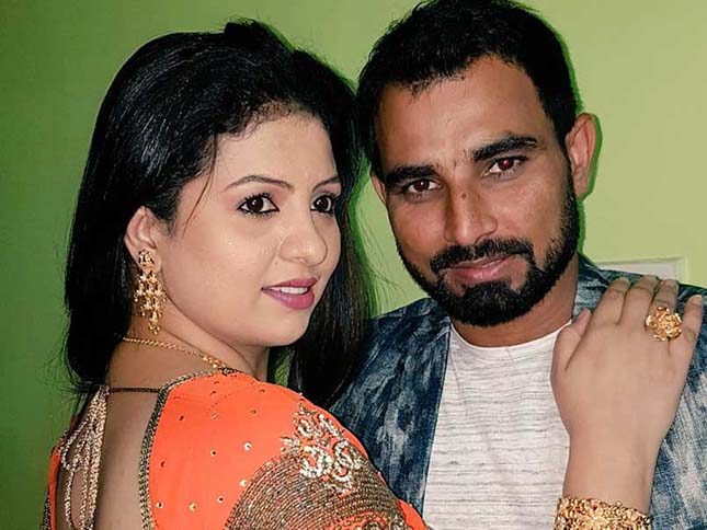 Mohammed Shami with his wife Hasin Jahan (File Photo)