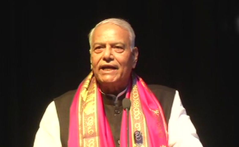 Bhartiya Janata Party leader Yashwanth Sinha