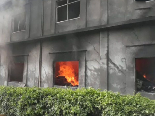 Fire at garment factory in Ludhiana
