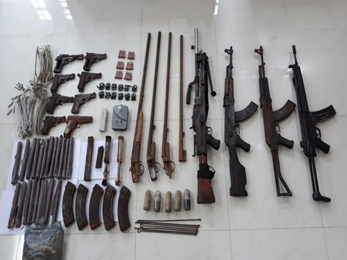 Arms seized in Meghalaya