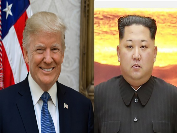 US President Donald Trump and North Korean leader Kim Jong-Un