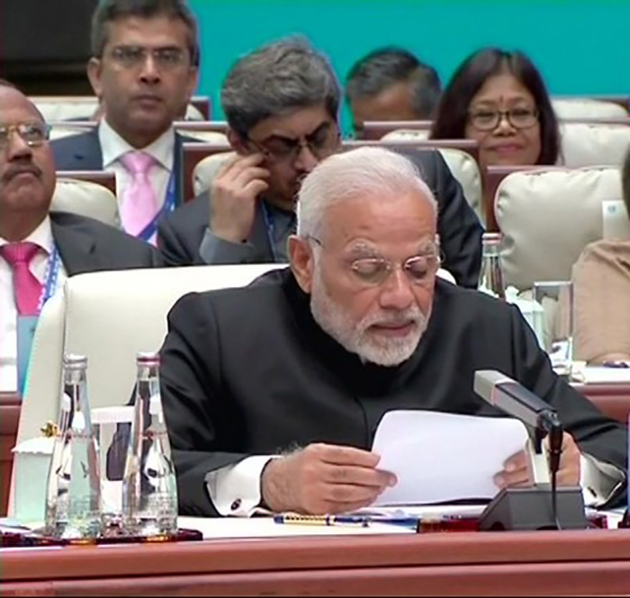 Prime Minister Narendra Modi at SCO Summit