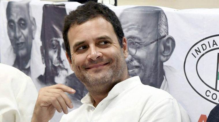 Congress president Rahul Gandhi
