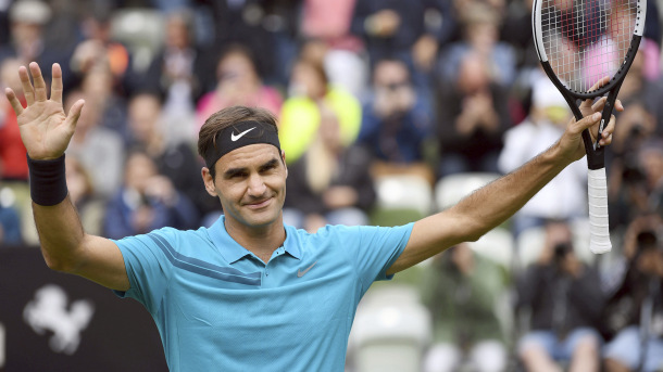 World number one Roger Federer 