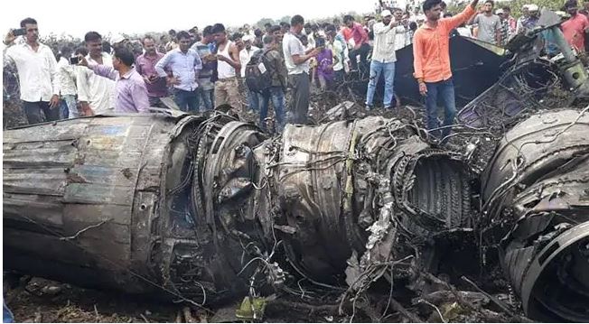A Sukhoi Su-30MKI fighter jet crashed in Maharashtra's Nashik 