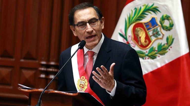Peru President Martin Vizcarra (File Photo)