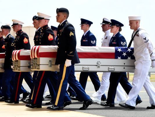  55 US servicemen from Korean War returned