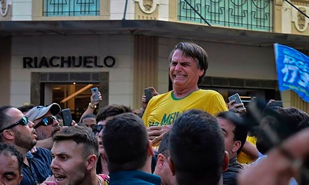 Brazilian presidential candidate Jair Bolsonaro