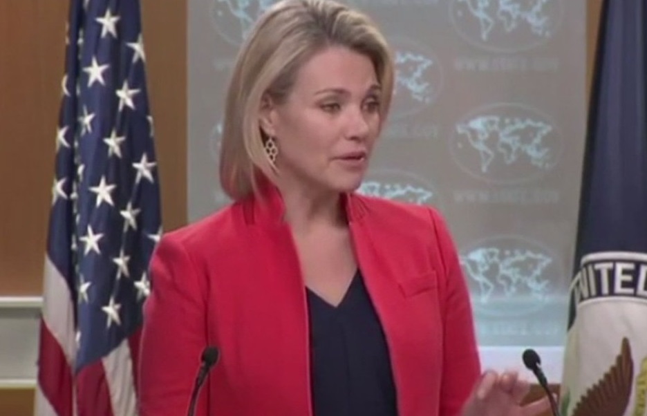 US State Department spokesperson Heather Nauert