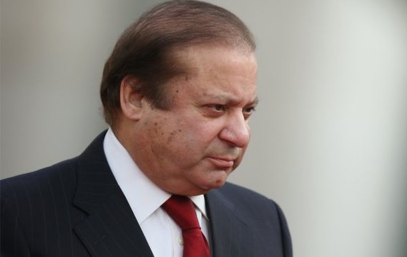 Former Pakistan prime minister Nawaz Sharif