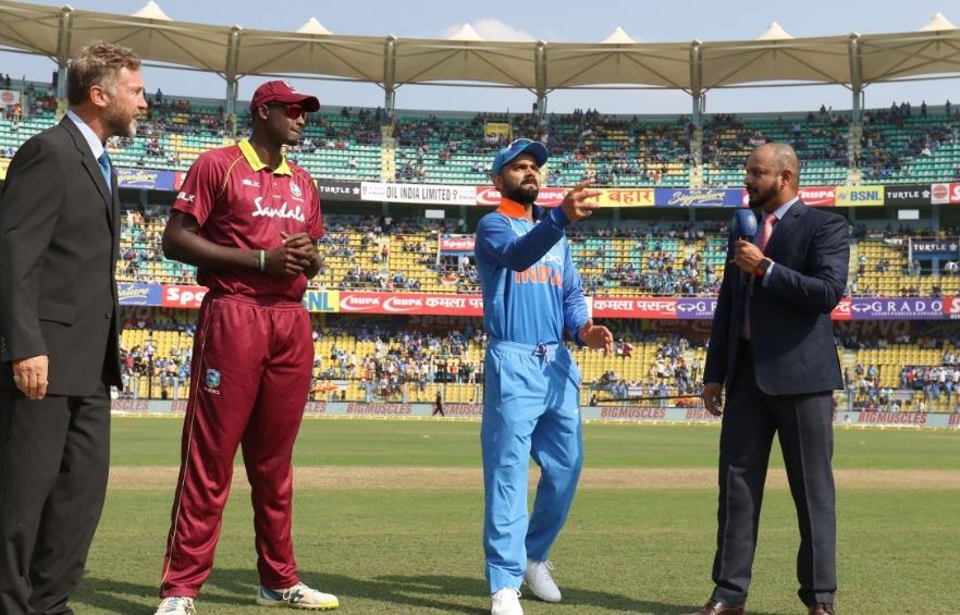 India won the toss against WI