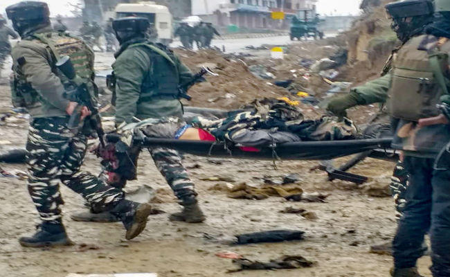40 personnel martyred and 40 injured in terror attack on CRPF