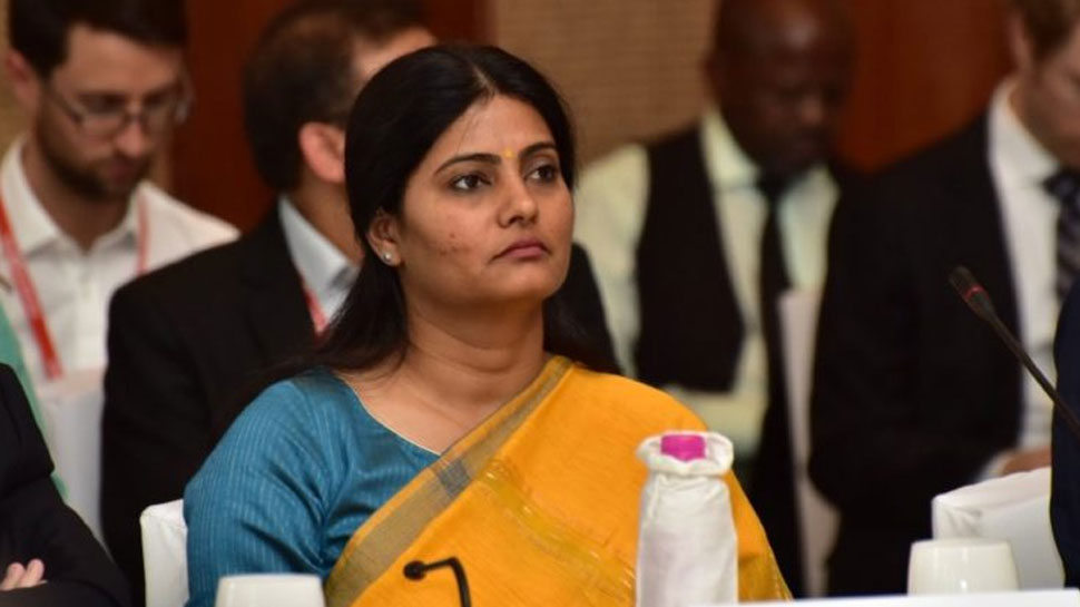 Apna Dal (S) convener and minister of state in Modi cabinet Anupriya Patel