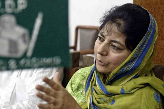 Peoples Democratic Party (PDP) chief Mehbooba Mufti