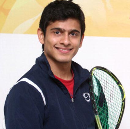 Indian Squash Player Saurav Ghosal