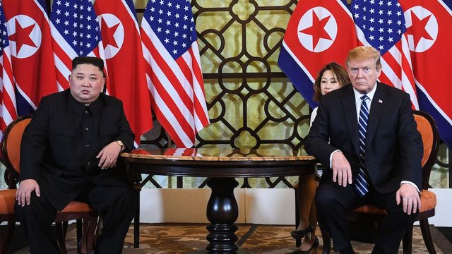United States President Donald Trump and North Korean leader Kim-Jong-un