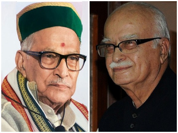Lal Krishna Advani and Murli Manohar Joshi