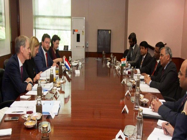 Officials from India and the Netherlands participate in Foreign Office consultations in New Delhi on Friday.