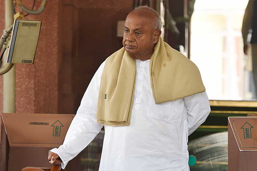 Former prime minister and JD(S) supremo HD Deve Gowda
