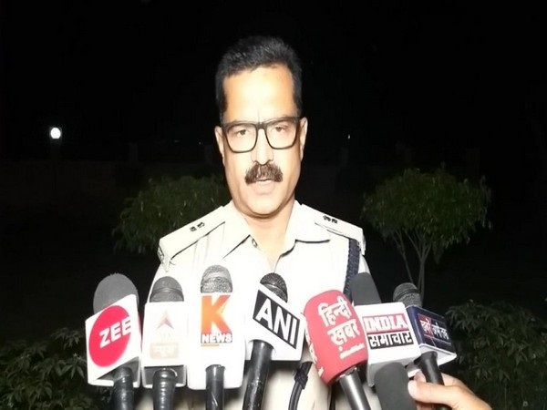 Baghpat Assistant Superintendent of Police (ASP) Ranvijay Singh while speaking to media persons