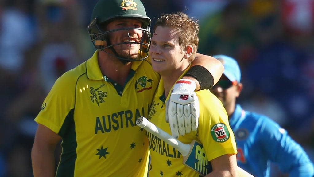 Steve Smith and Aaron Finch