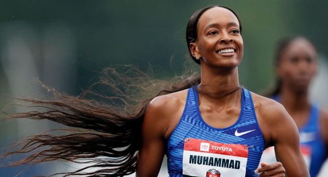American sprinter Dalilah Muhammad