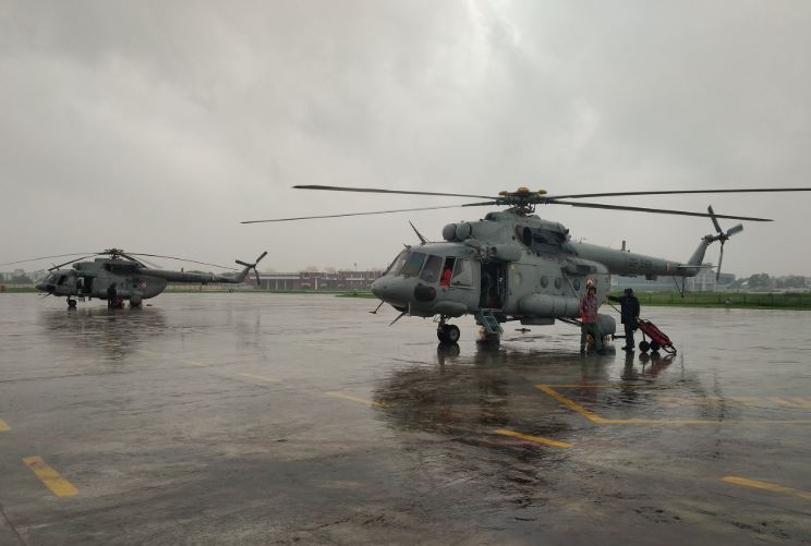 Indian Air Force's rescue opperation underway