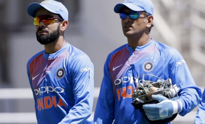 Virat Kohli and MS Dhoni