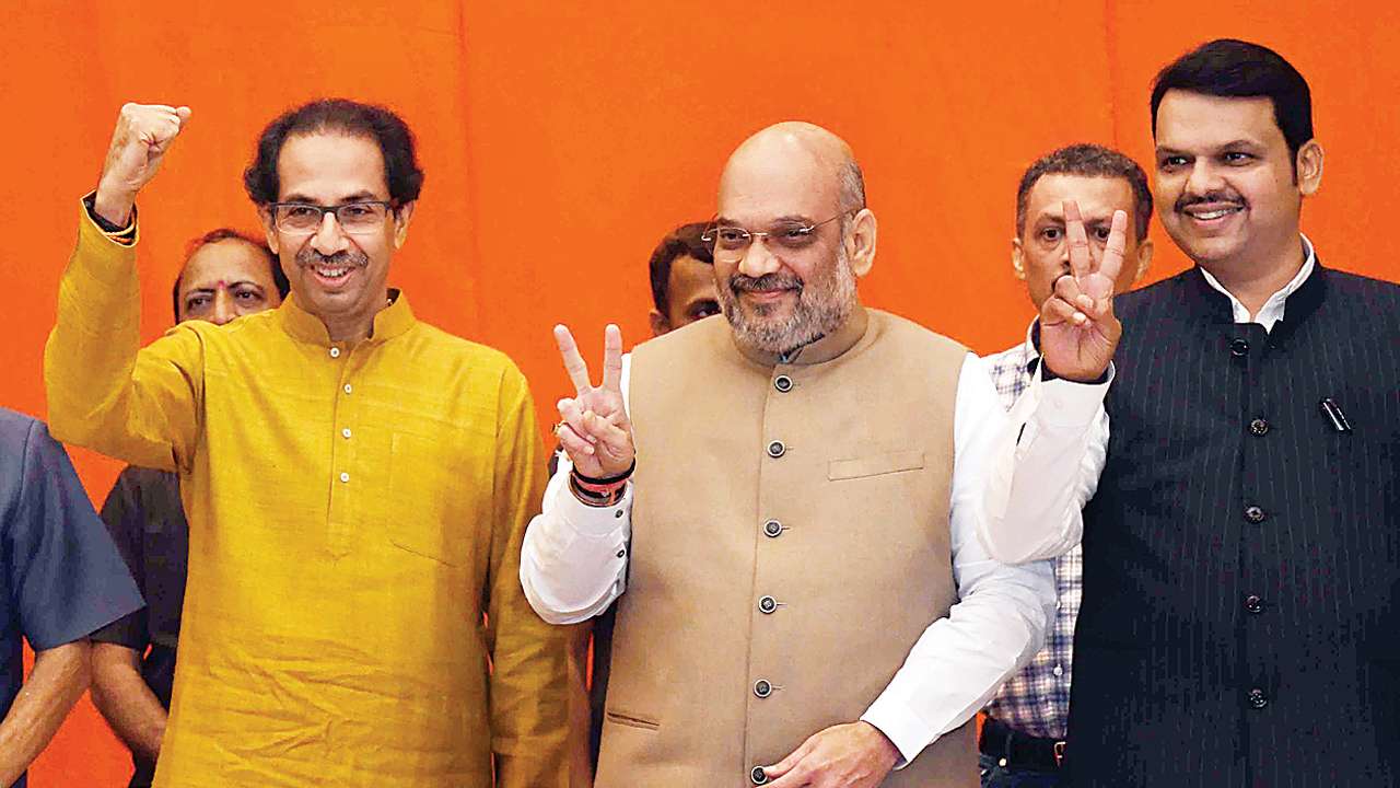 Shiv Sena with BJP