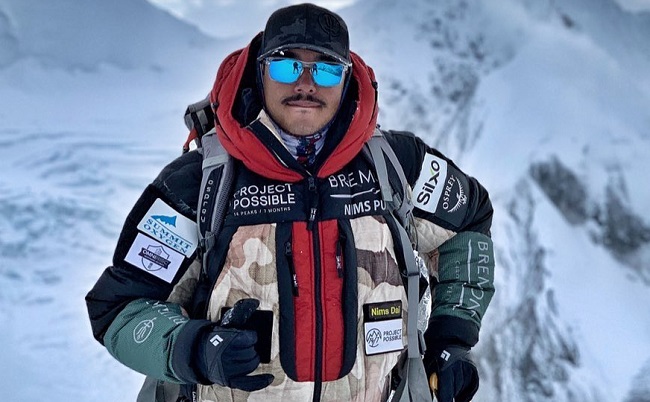 Nepali climber Nirmal Purja