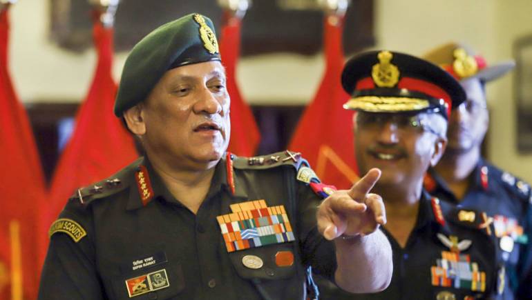 Indian Army Chief General Bipin Rawat