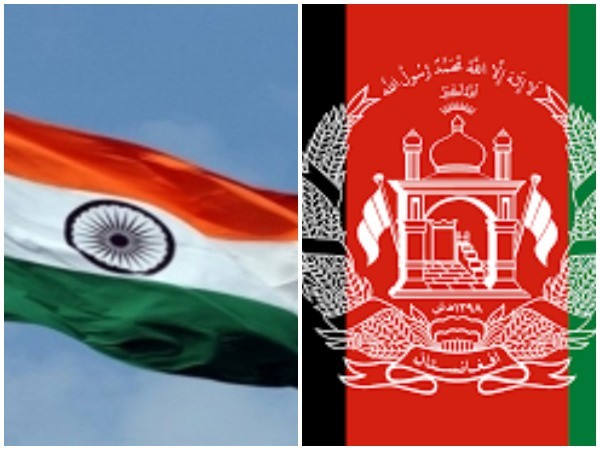 India and Afghanistan flags