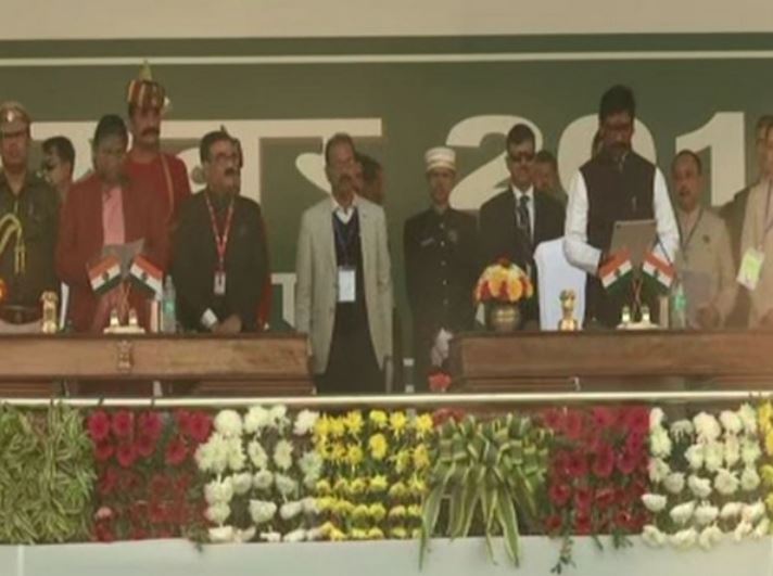 Hemant Soren on Sunday took oath as 11th CM of Jharkhand