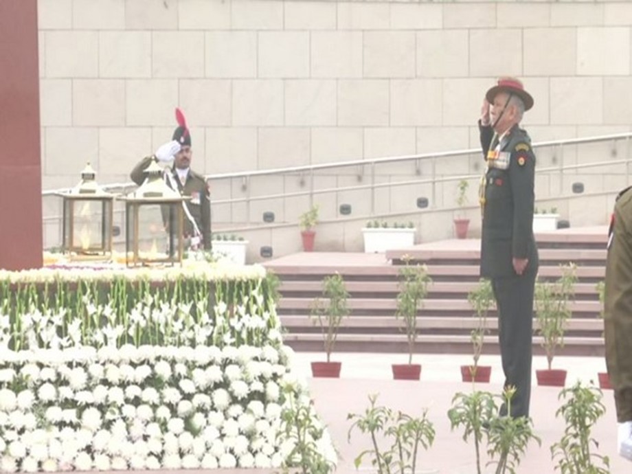General Bipin Rawat at National War Memorial