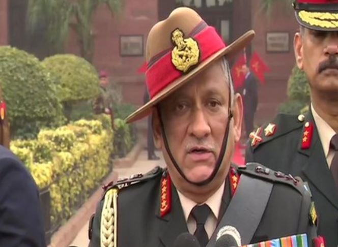 Outgoing Army Chief Gen Bipin Rawat
