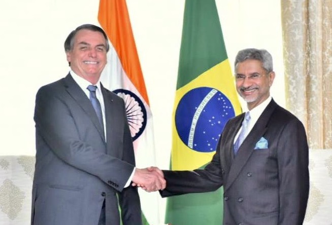 External Affairs Minister S Jaishankar meets Brazilian President Jair Messias Bolsonaro