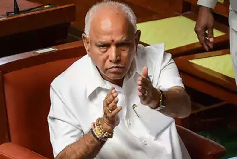 Karnataka Chief Minister B S Yediyurappa