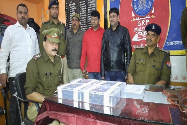 Two arrested with huge cache of arms seized by GRP