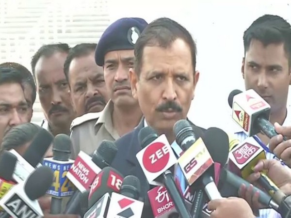Ahmedabad Crime Branch Special CP Ajay Tommar speaks to media on Friday
