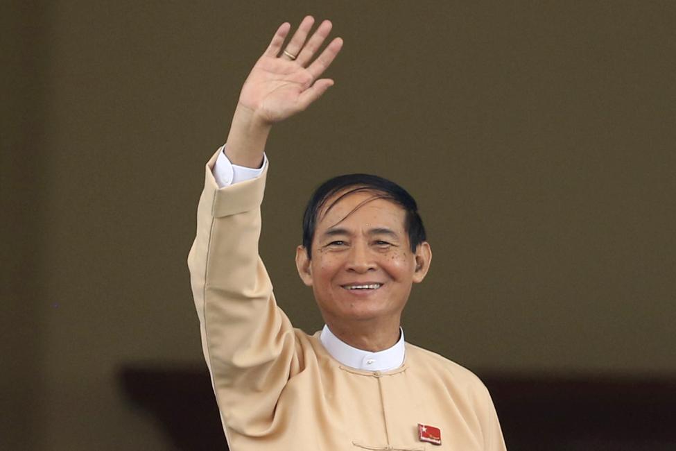 Myanmar President Win Myint