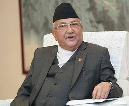 Nepal Prime Minister KP Sharma Oli