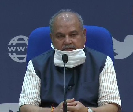 Union Minister of Agriculture and Farmers' Welfare Narendra Singh Tomar