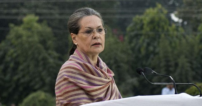 Congress interim President Sonia Gandhi