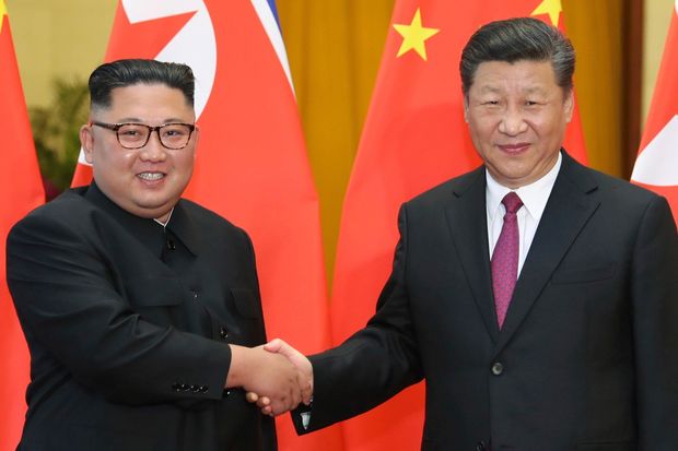 North Korean leader Kim Jong-un and Chinese President Xi Jinping