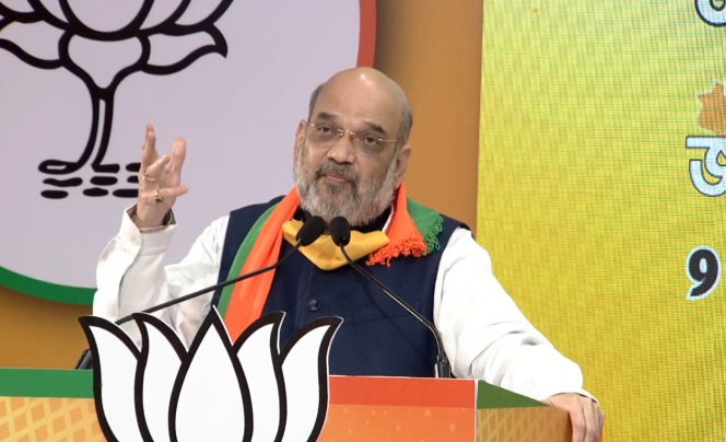 Union Home Minister and BJP leader Amit Shah