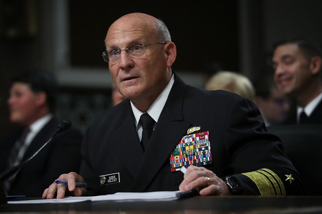 Chief of Naval Operations Adm. Michael Gilday  (File Photo)