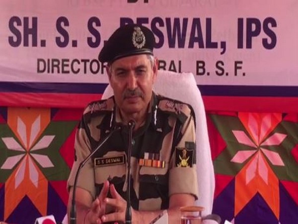 Border Security Force (BSF) Director General (DG) SS Deswal.