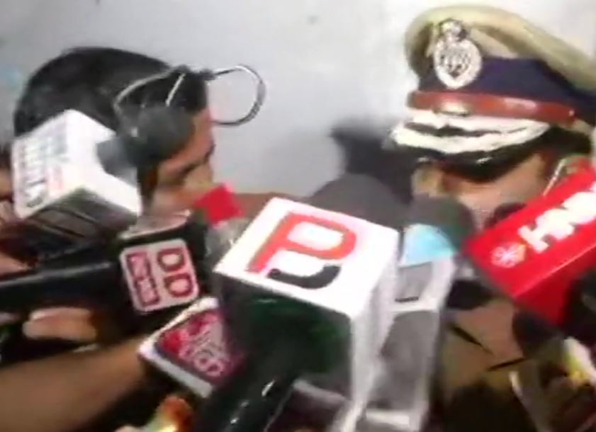 IG Kanpur Mohit Agarwal speaking to reporters on Friday.