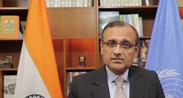 Indian envoy to the United Nation, Ambassador TS Tirumurti