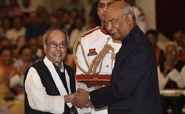 Pranab Mukherjee and President Kovind (File Photo)